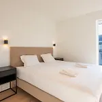 Stylish In With Pool And Garage Apartamento De Haan