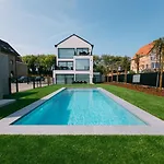 Stylish In With Pool And Garage De Haan