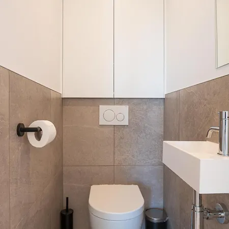 Stylish In With Pool And Garage Daire *