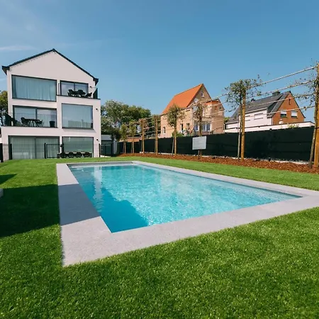 Stylish In With Pool And Garage Daire