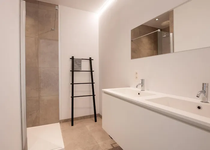 Apartment Stylish In With Pool And Garage De Haan