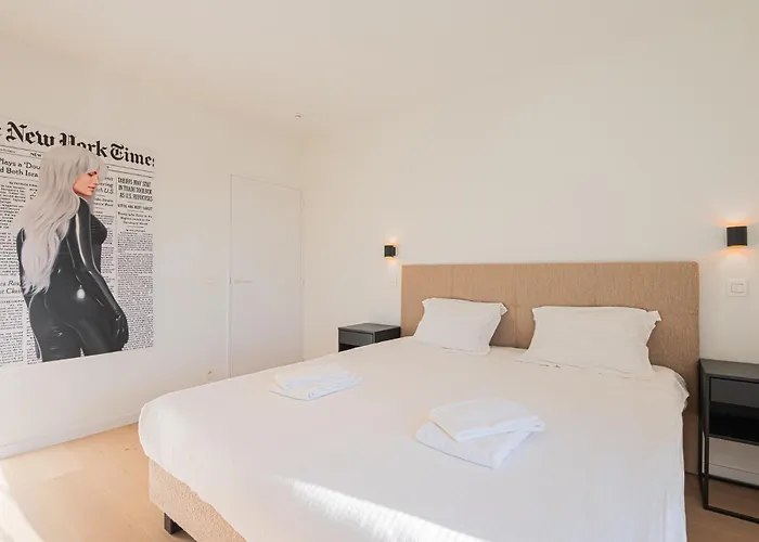 Apartment Stylish In With Pool And Garage De Haan